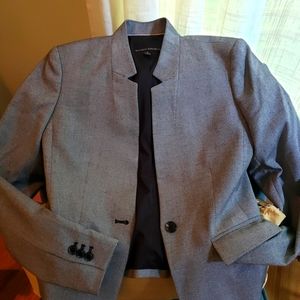 Banana Republic Herringbone Blazer Sz 2